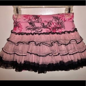 Tutu style skirt.
